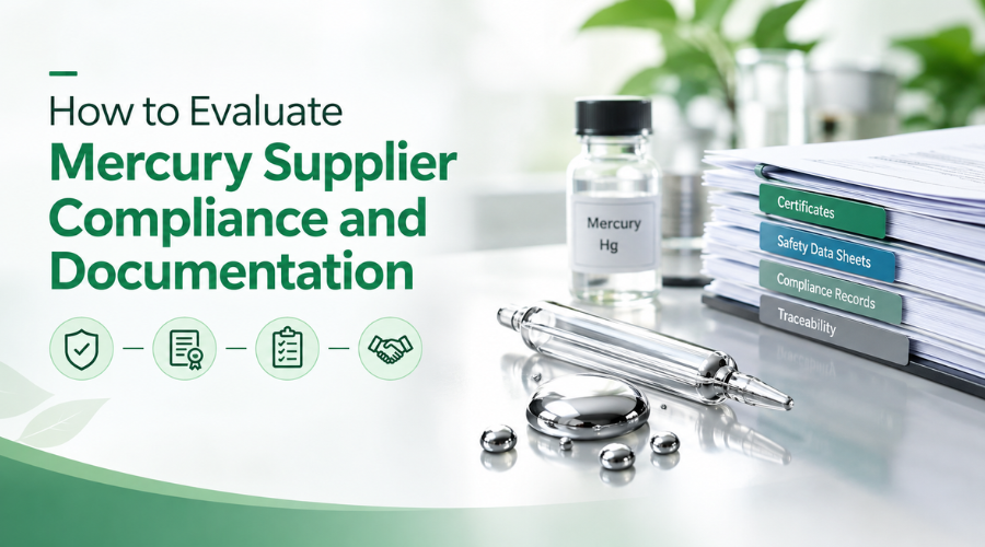 How to Evaluate Mercury Supplier Compliance and Documentation